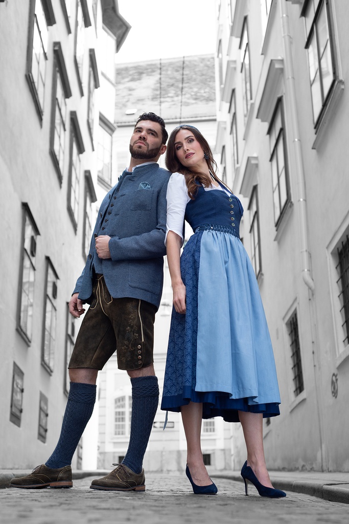 Dirndlkombi Katharina in nachtblau