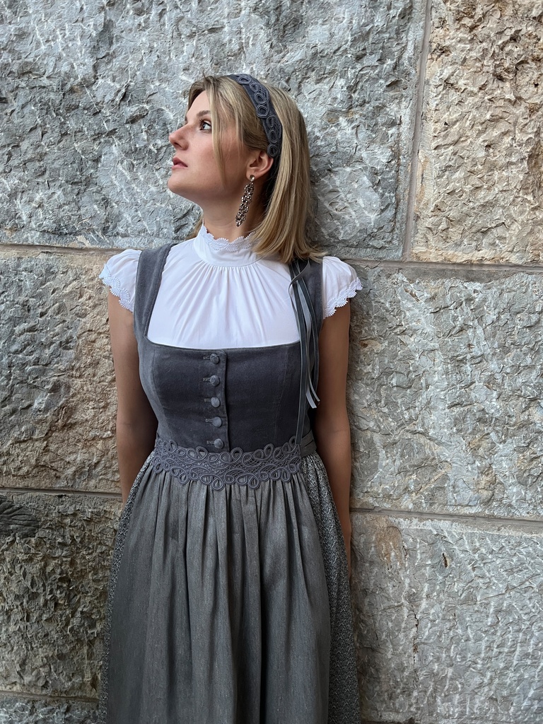 Dirndl-Kombi Rosalin in zinn