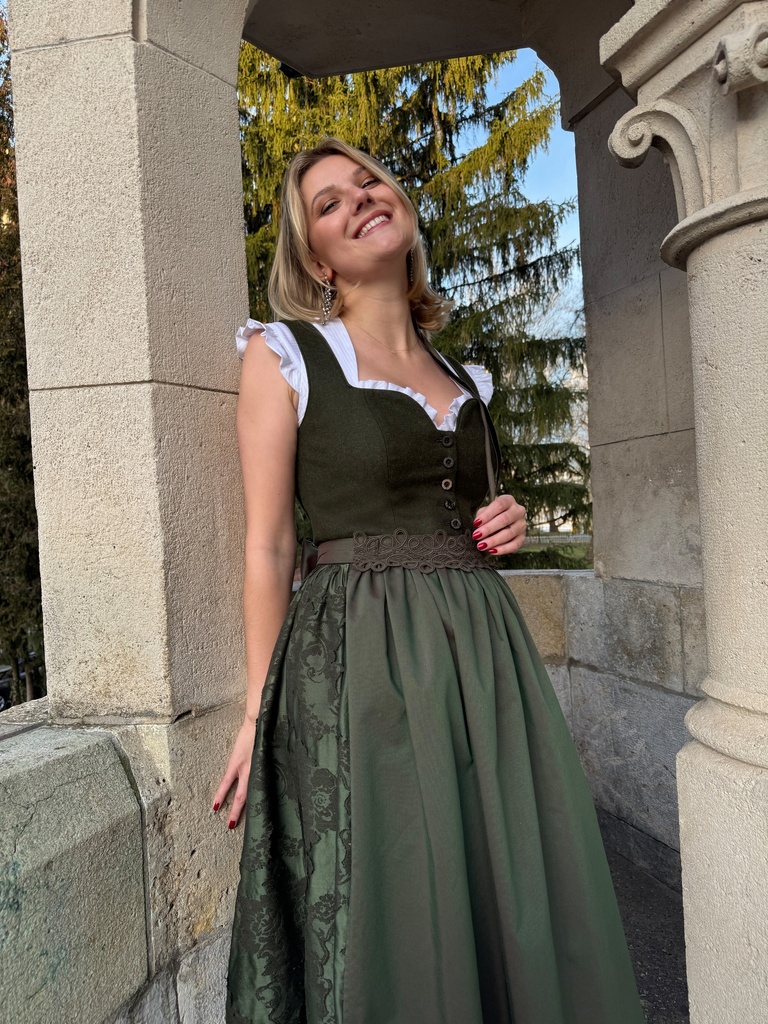 Dirndl-Kombi Helene in jagd