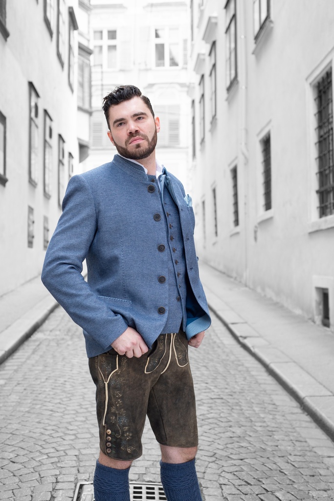 Janker Franz Ludwig in marine