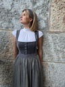 Dirndl-Kombi Rosalin in zinn